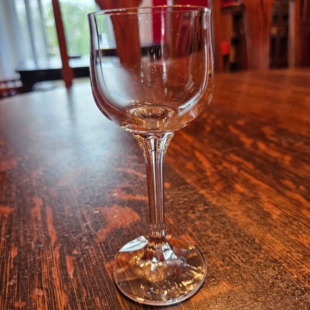 Exquisite Crystal Sherry Glass